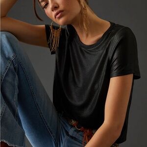 NWT Anthropologie Porridge Shine Glam Top